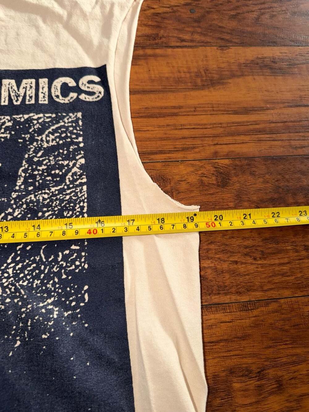 Online Ceramics Stop Killing Our Home Cut Off Sleeves Graphic T Shirt - Picture 3 of 7